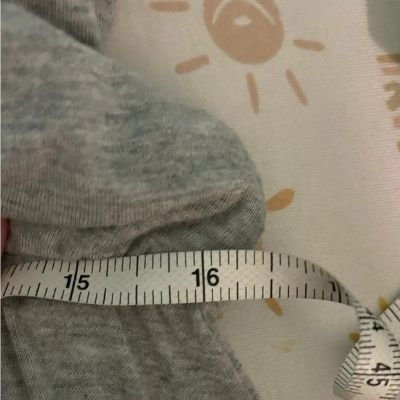 Socialite Womens Maxi Dress Gray Scoop Neck popover draped top Racerback Sz Sm - Picture 8 of 8